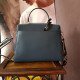Женская кожаная сумка Cromia 1404671 BLU из натуральной кожи
