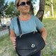Кожаная сумка Cromia 1405117 NERO из натуральной кожи
