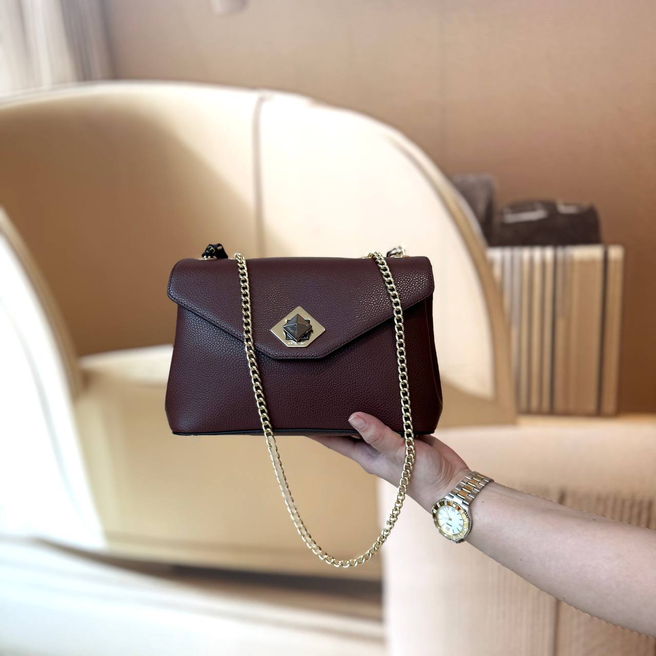 Сумка Cromia 1406042 CASTAGNA