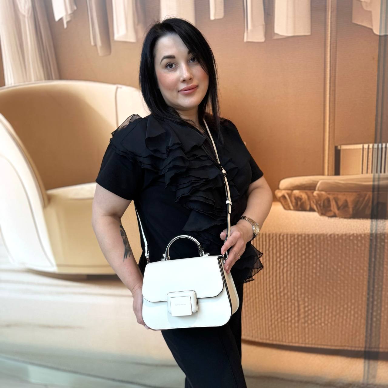 Сумка Cromia 1406060 GHIACCIO