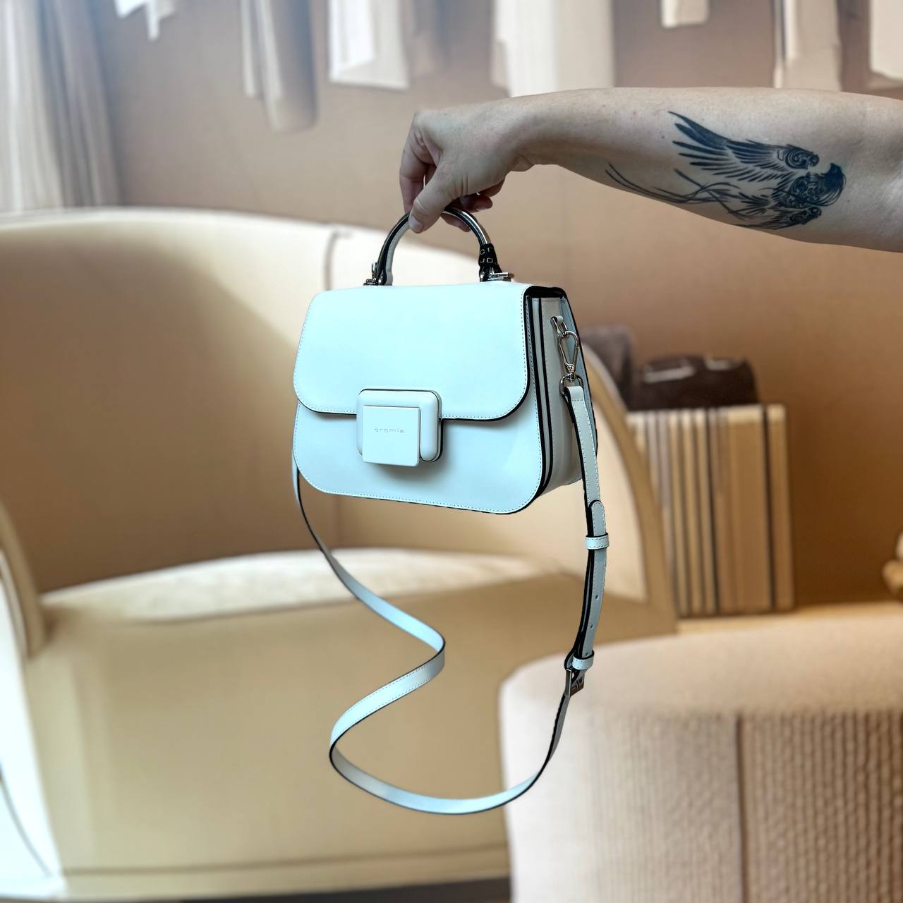 Сумка Cromia 1406060 GHIACCIO