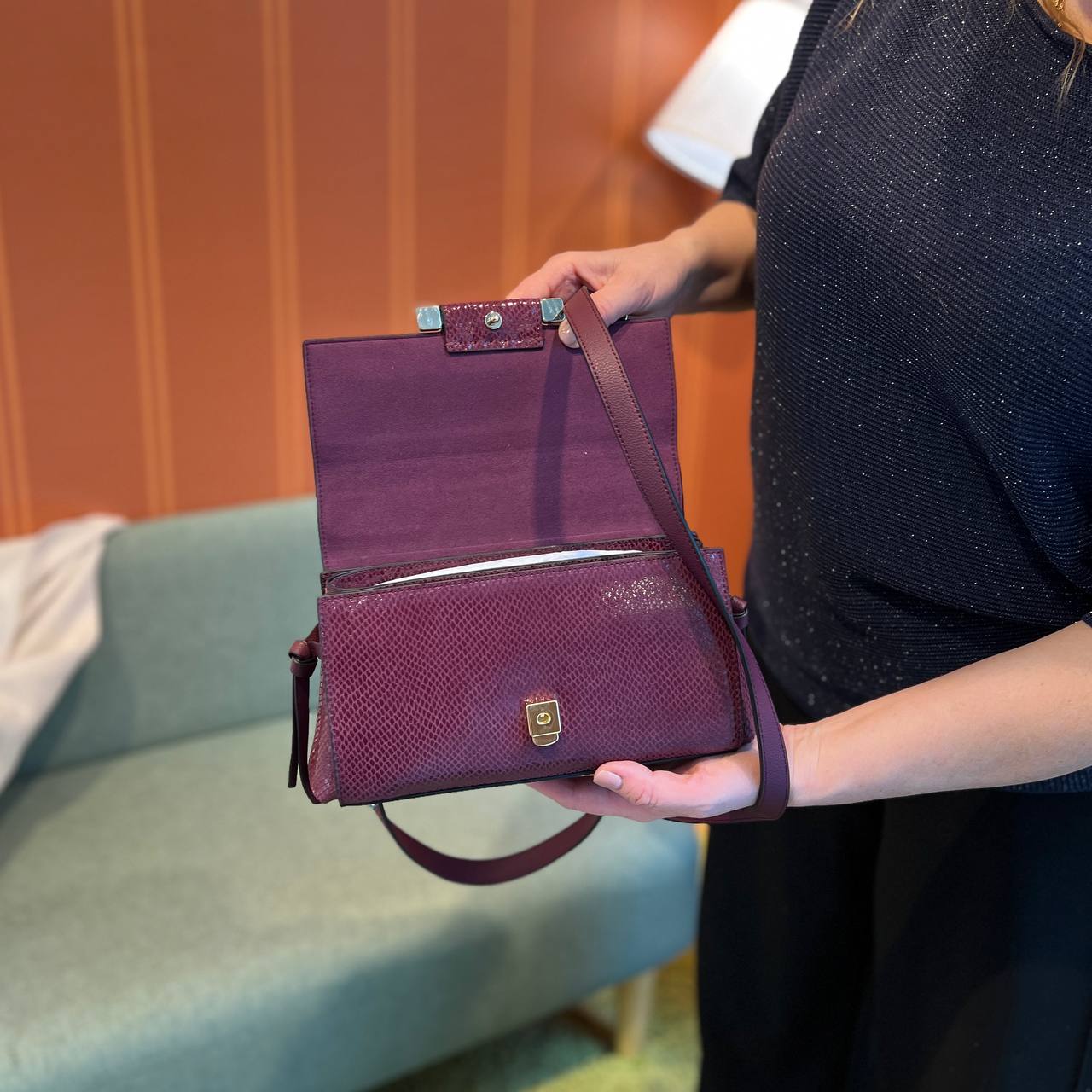 Сумка Cromia 1406097 CHERRY