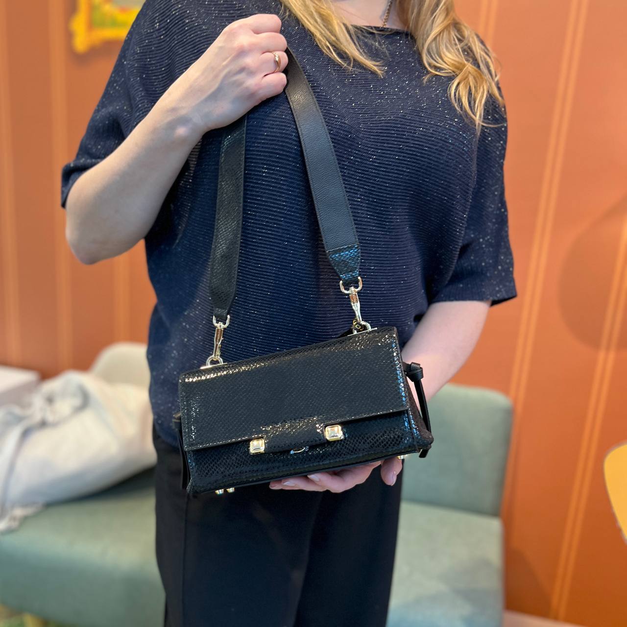 Сумка Cromia 1406097 NERO