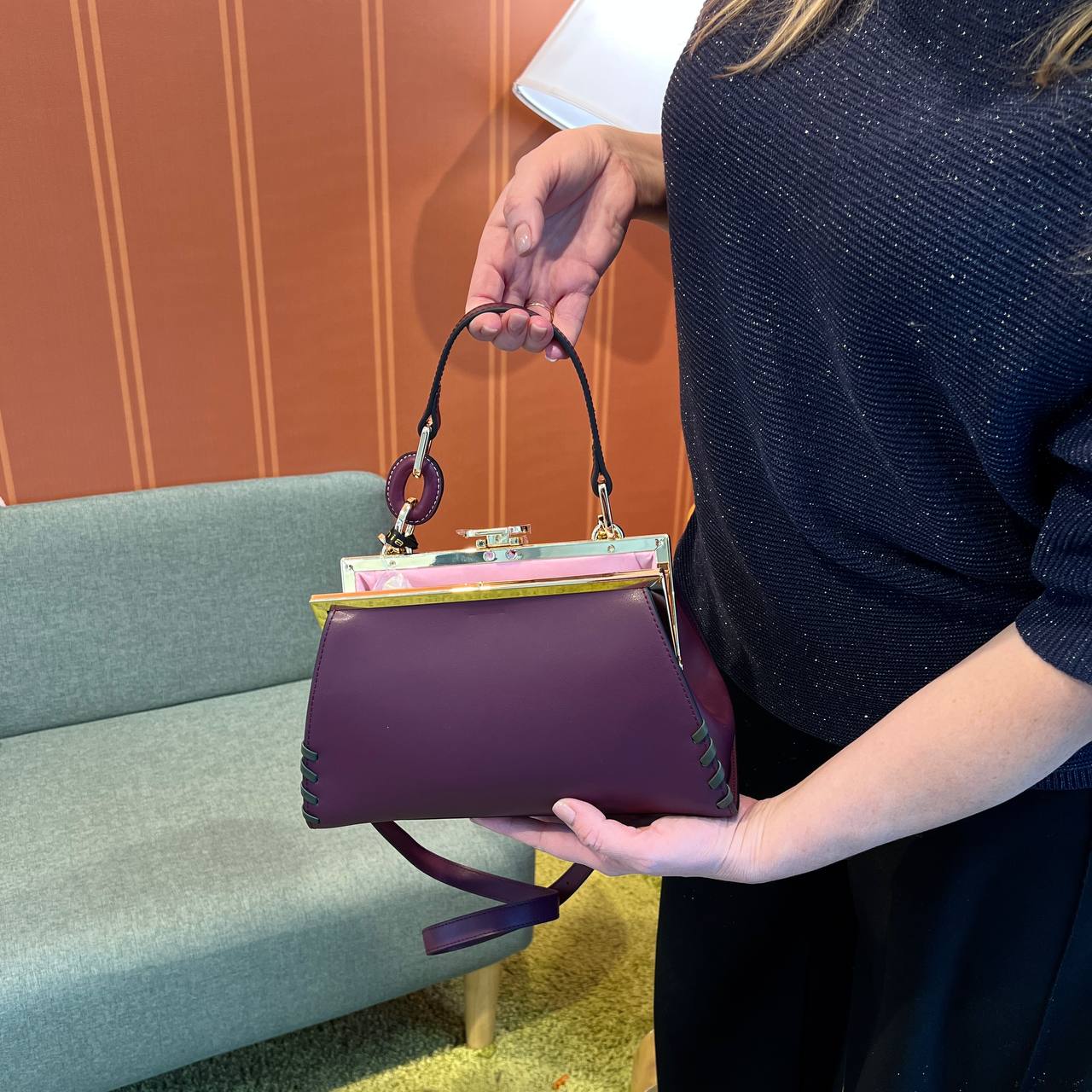 Сумка Cromia 1406107 CHERRY