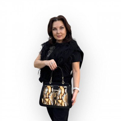 Сумка Cromia 1406146 NERO MANDORLA