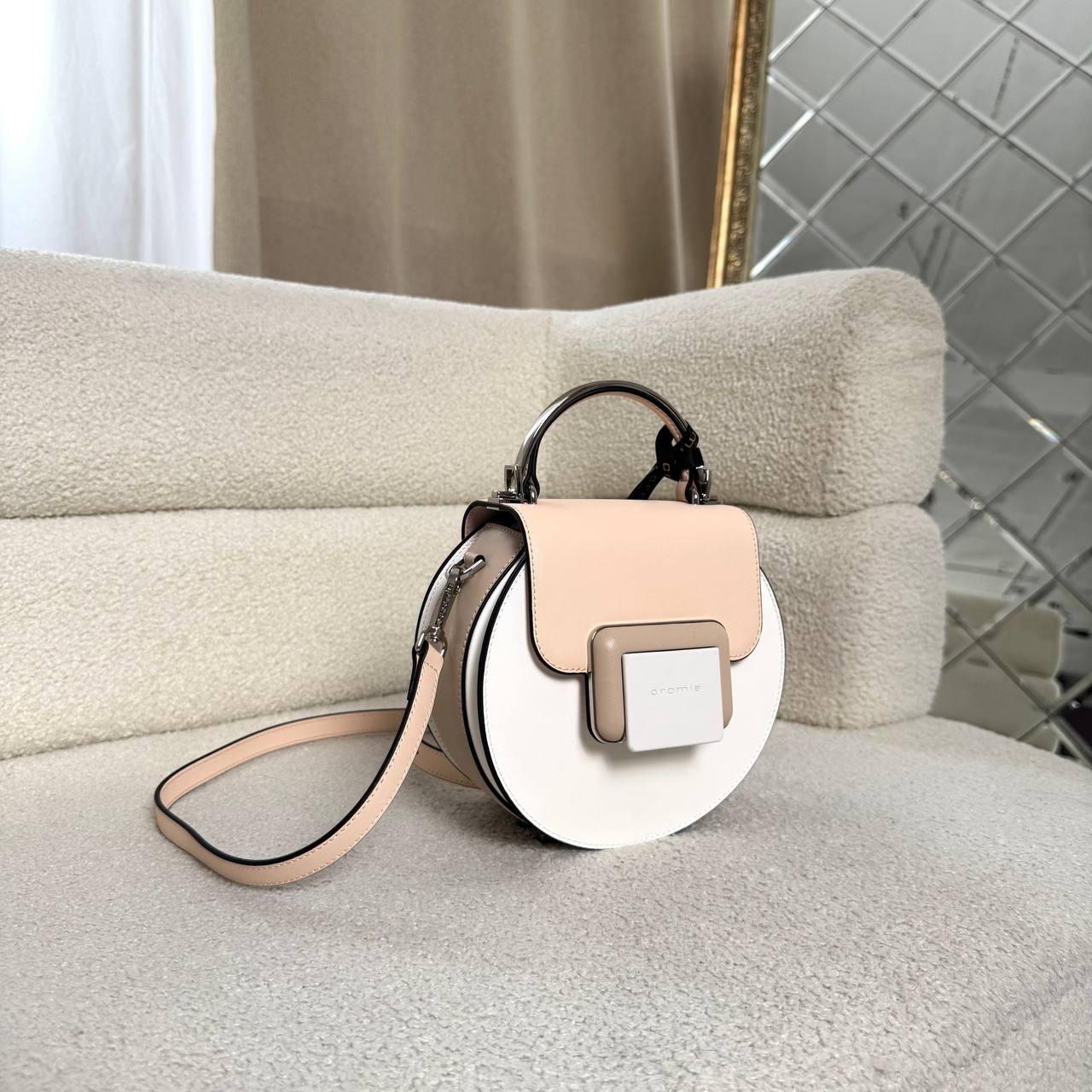 Сумка Cromia 1405920 BIANCO-ROSA Сумка Cromia 1405920 BIANCO-ROSA
