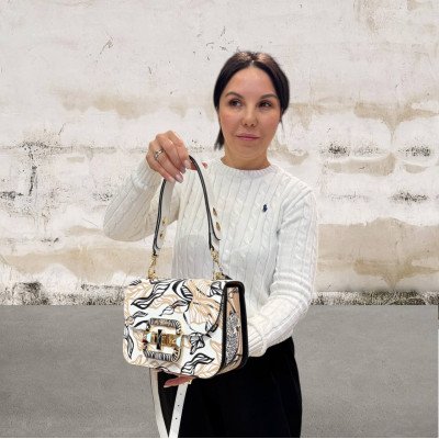 Сумка Cromia 1406259 BIANCO-NERO