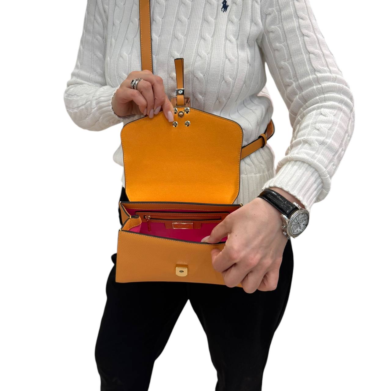 Сумка Cromia 1406280 ALBICOCCA