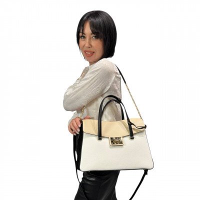 Сумка Cromia 1406306 BIANCO-NERO