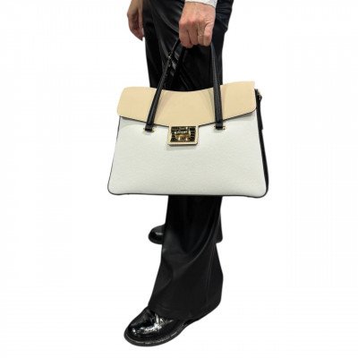 Сумка Cromia 1406306 BIANCO-NERO Сумка Cromia 1406306 BIANCO-NERO