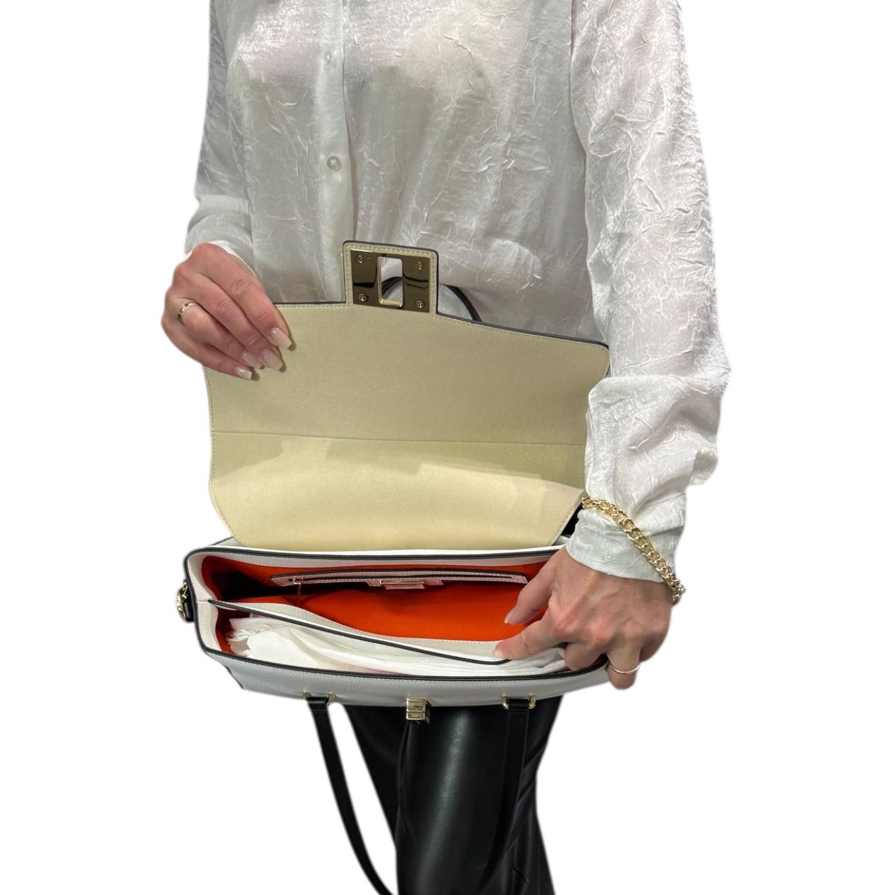 Сумка Cromia 1406306 BIANCO-NERO